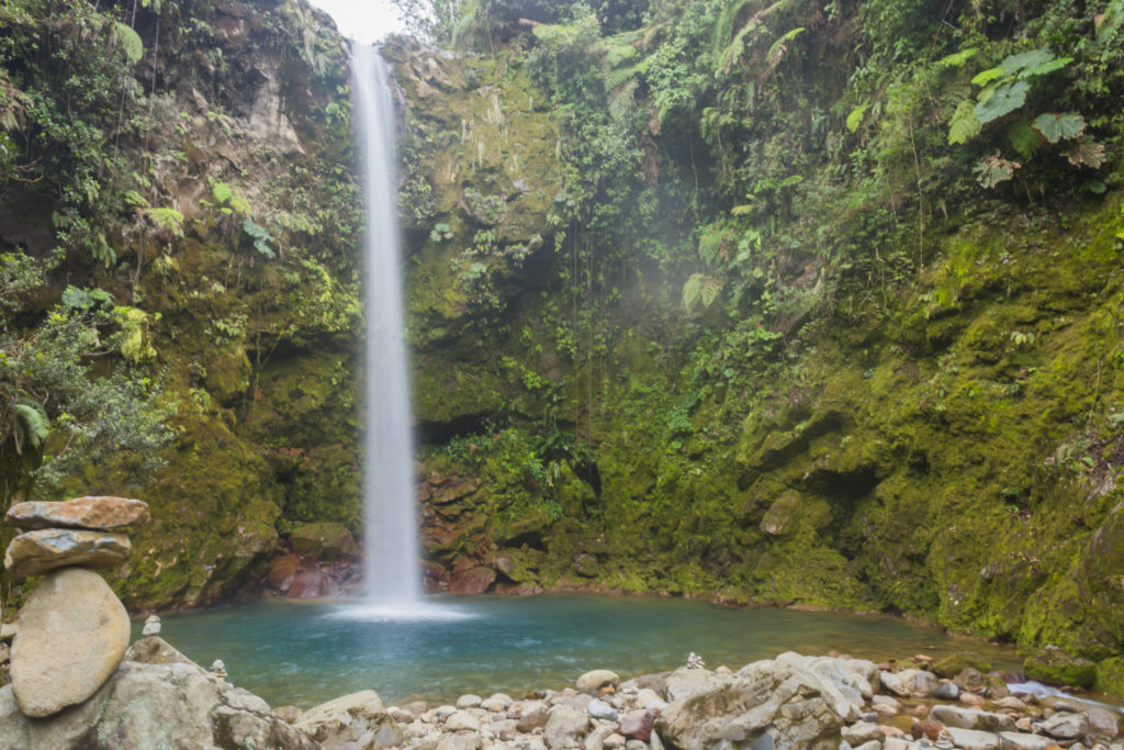 Catarata Caída del Cielo en Costa Rica