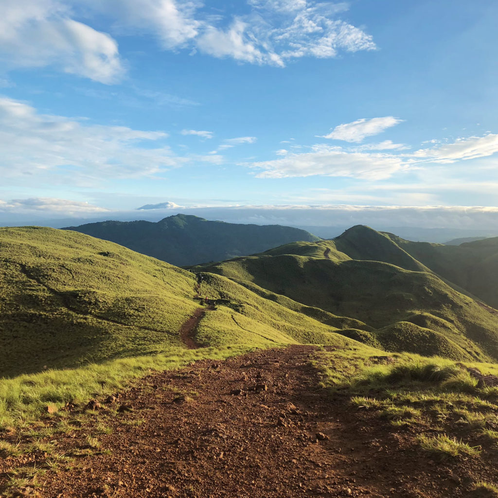 Vista panorámica desde la cima del Cerro Pelado en Guanacaste